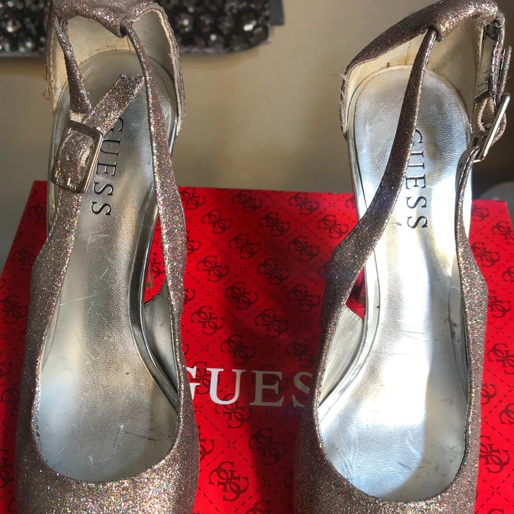 Guess Silver Pumps - Picture 2 of 6